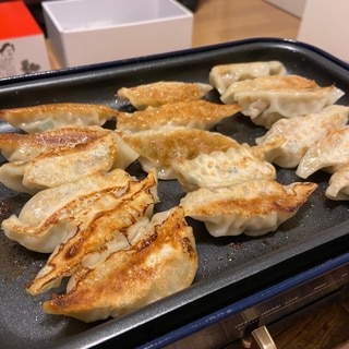 Brunoで楽しく簡単餃子パーティー